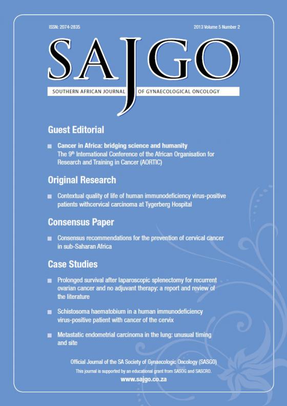 Gynaecological Journal New to NISC 