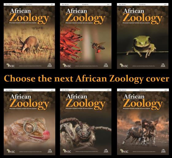 African Zoology Cover Competition Finalists 