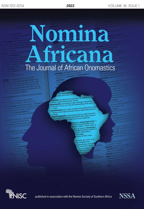 Call for papers: Nomina Africana