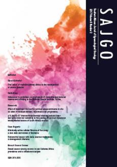 Southern African Journal of Gynaecological Oncology